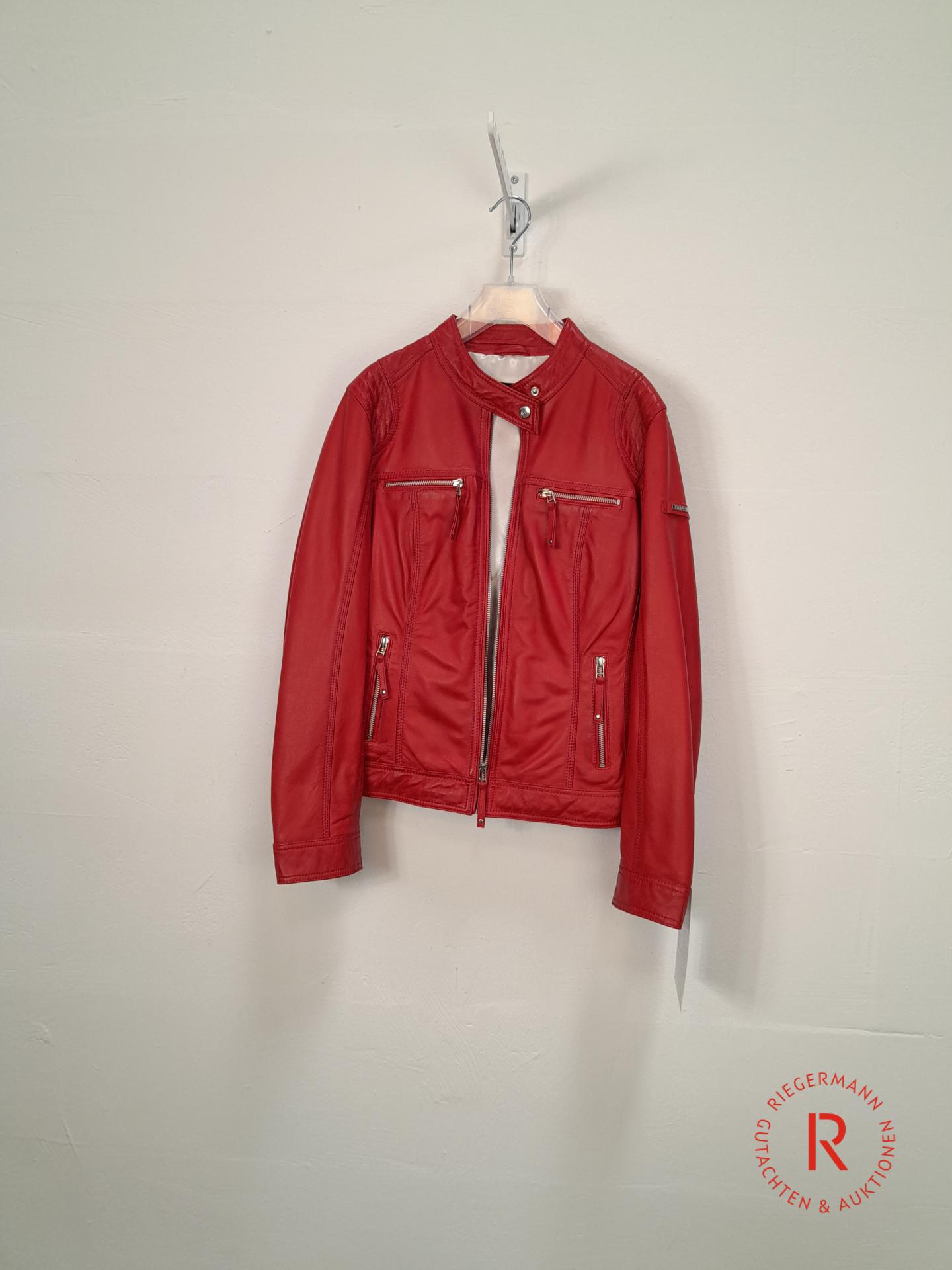 DAMEN LEDERJACKE GRÖSSE 38